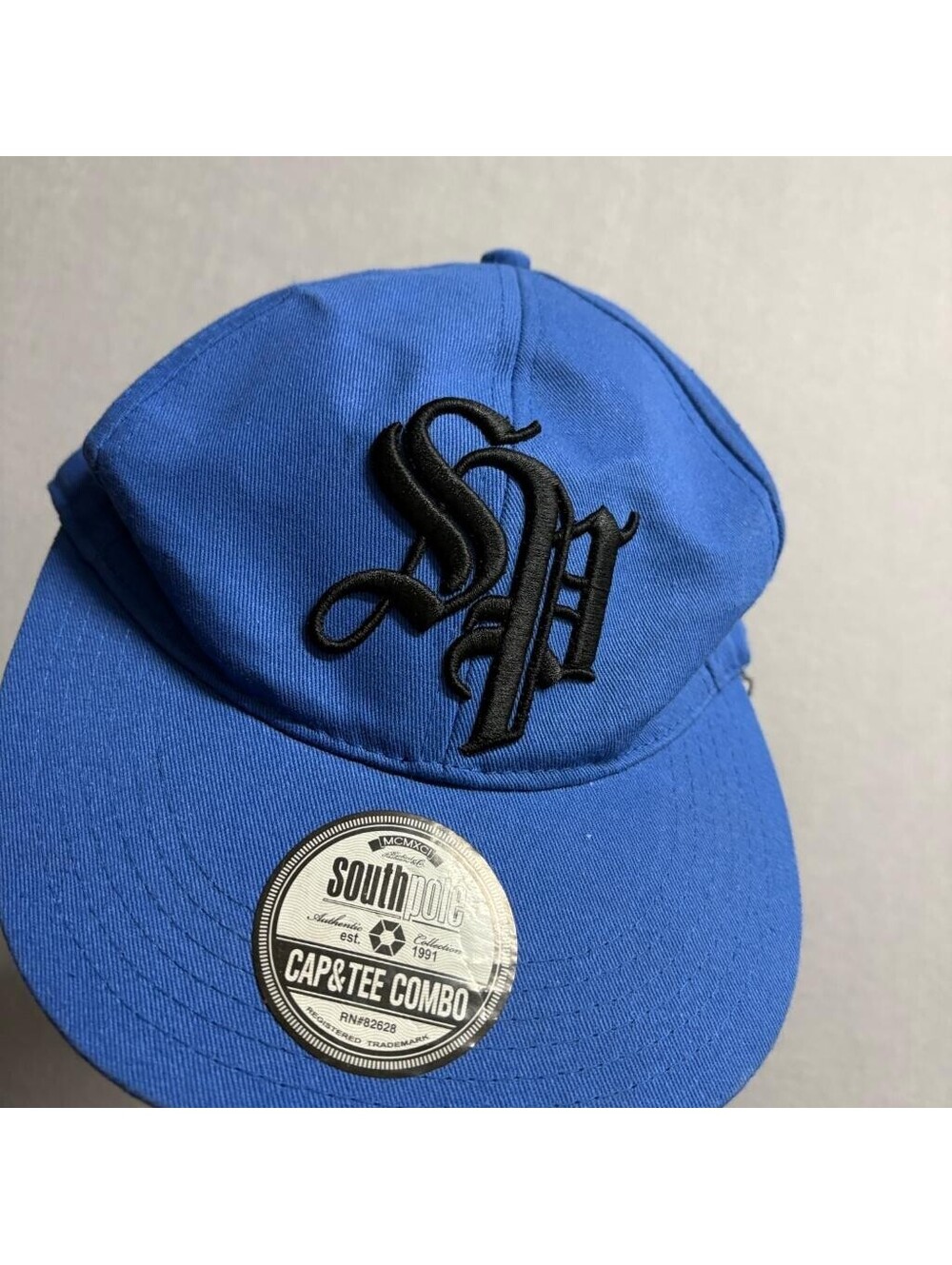 Southpole Authentic Collection Royal Blue Snapback Hat Cap SP Logo Mens
